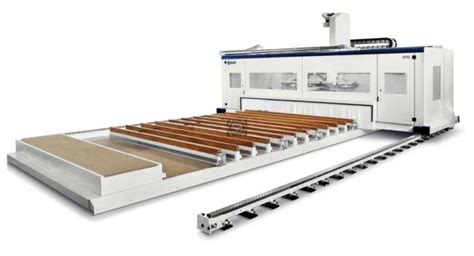 SCM Area CNC Router for CLT House Panels 